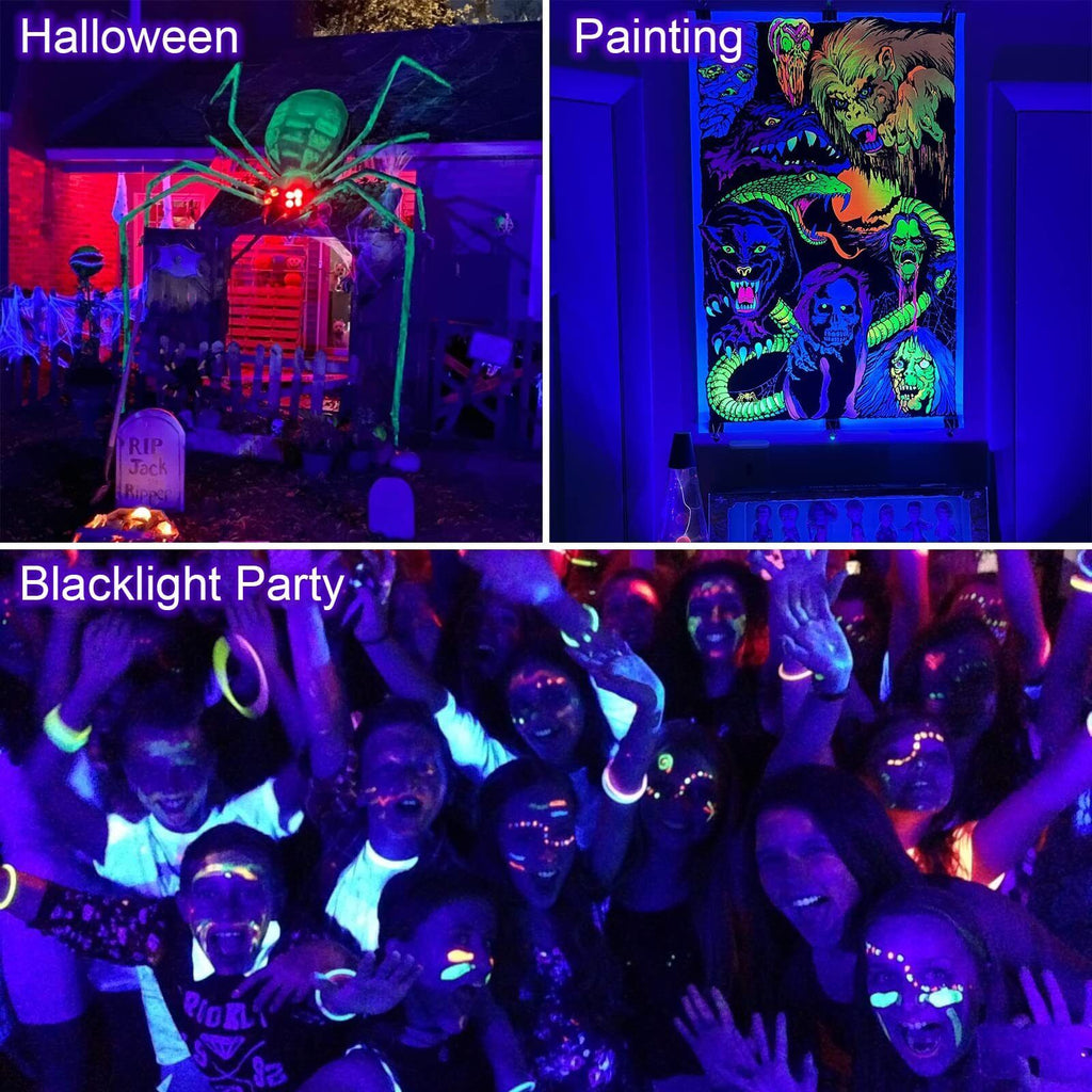 UV Black Light Floodlight 30W