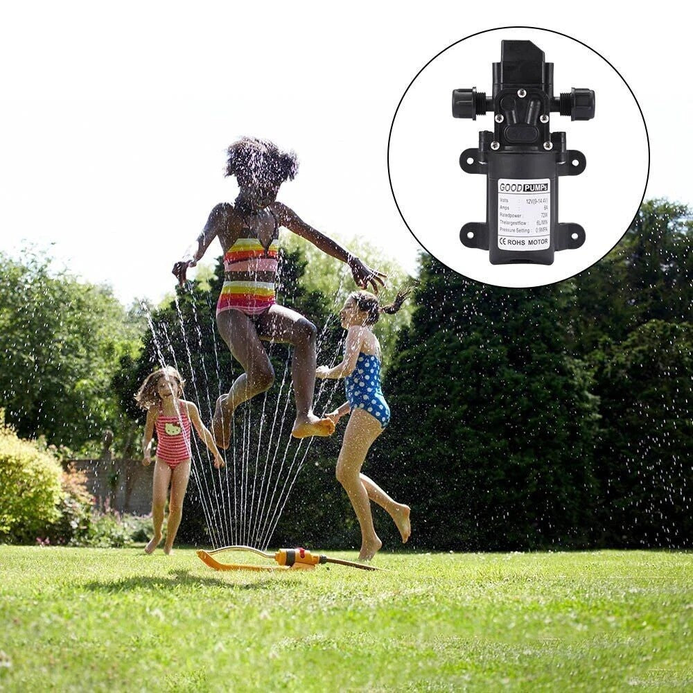 12V Water Pump 6L 130PSI Diaphragm Sprayer Pump Irrigation Pump