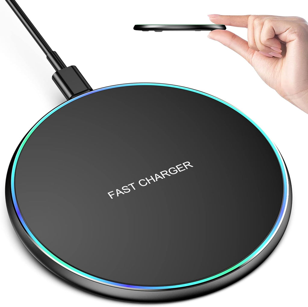 Fast Qi Wireless Charger 15W Charging Pad for iPhone Samsung Oppo