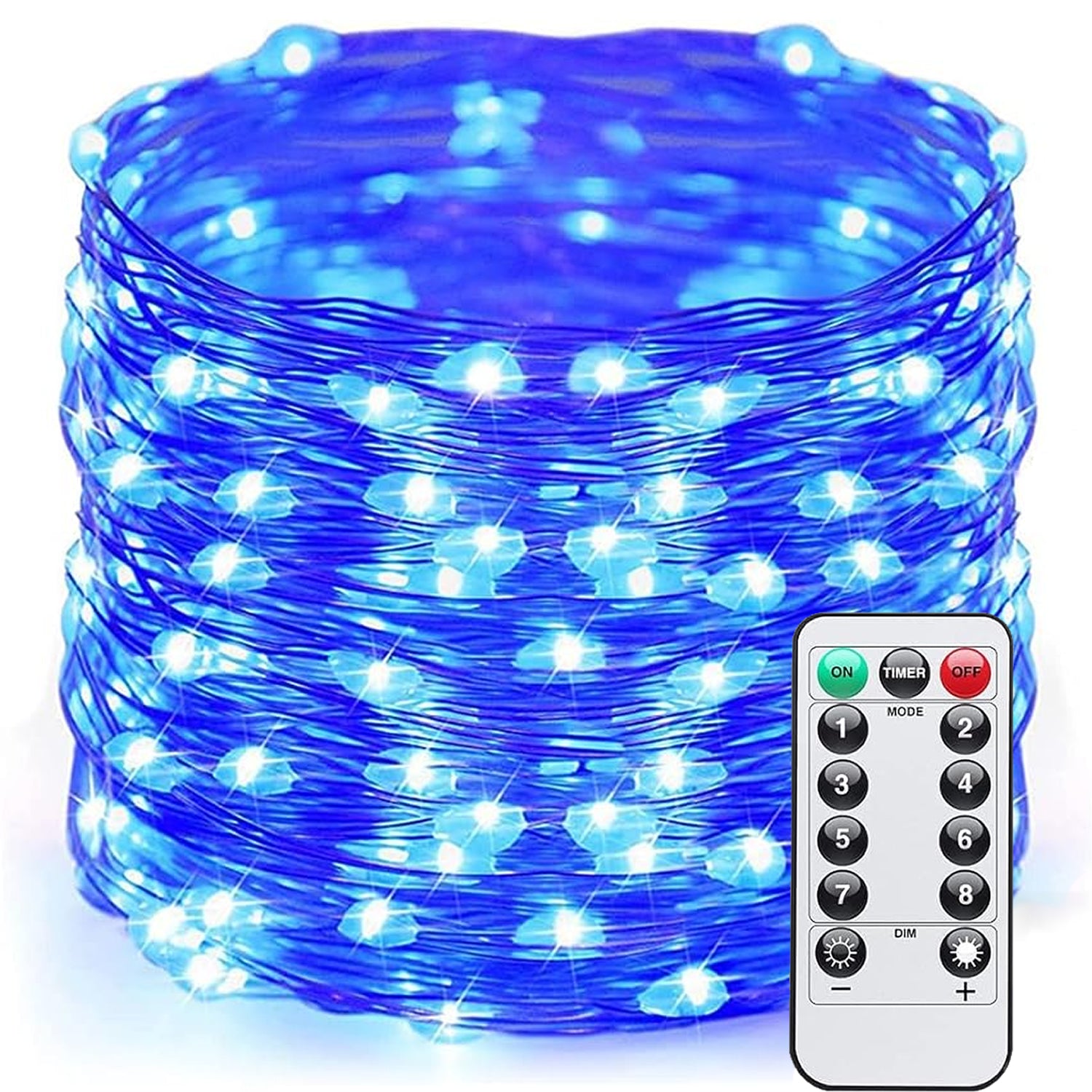 200 LED Fairy String Lights 20M (Blue)