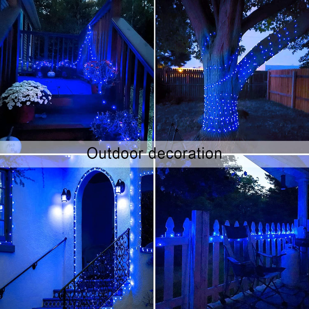 20M 200 LED String Lights - Blue Light