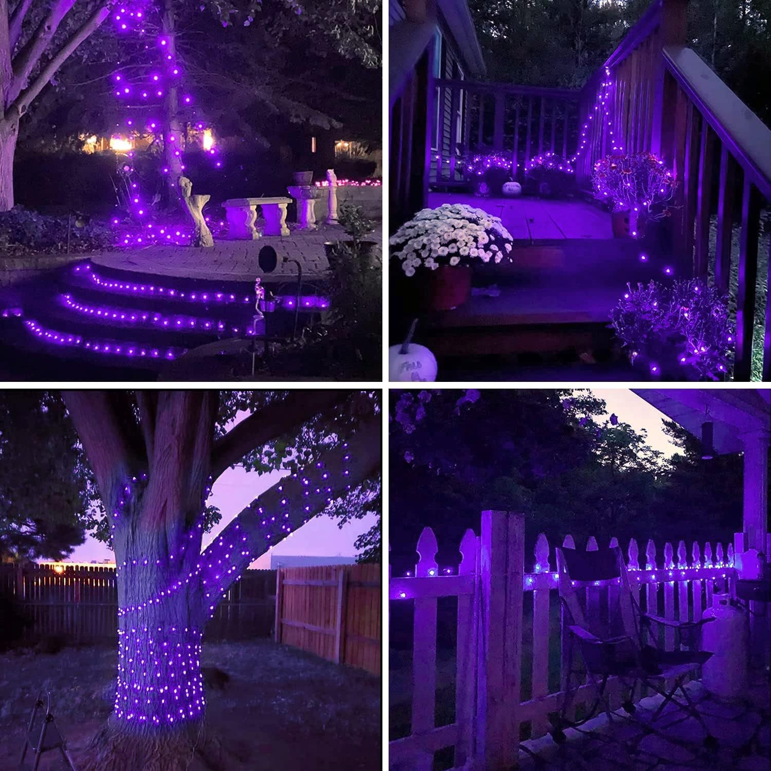 20M 200 LED String Lights - Purple Light