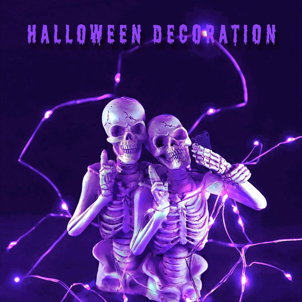 USB Fairy Lights 20M Purple 200 LED Decorative String Lights