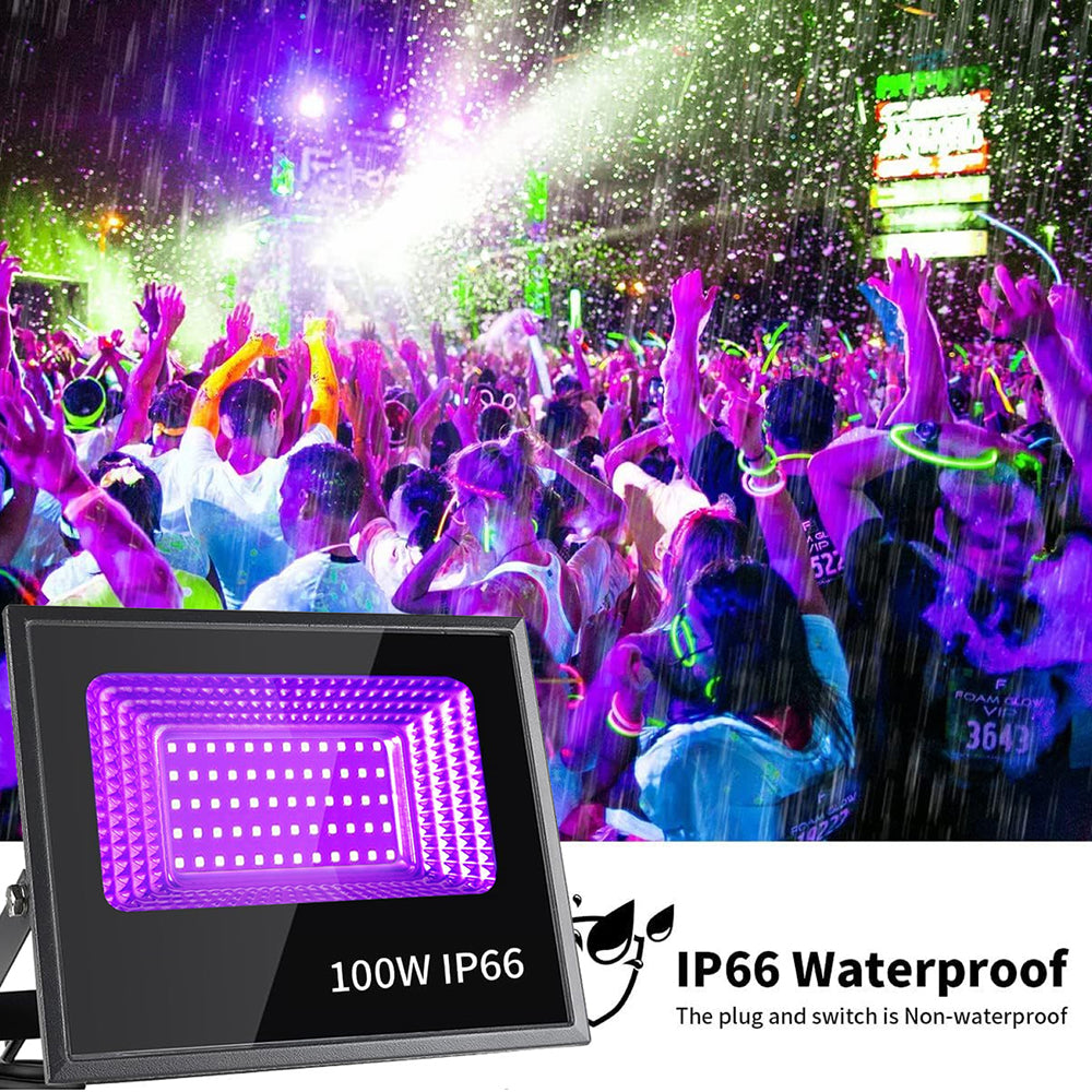UV Black Light Floodlight 100W