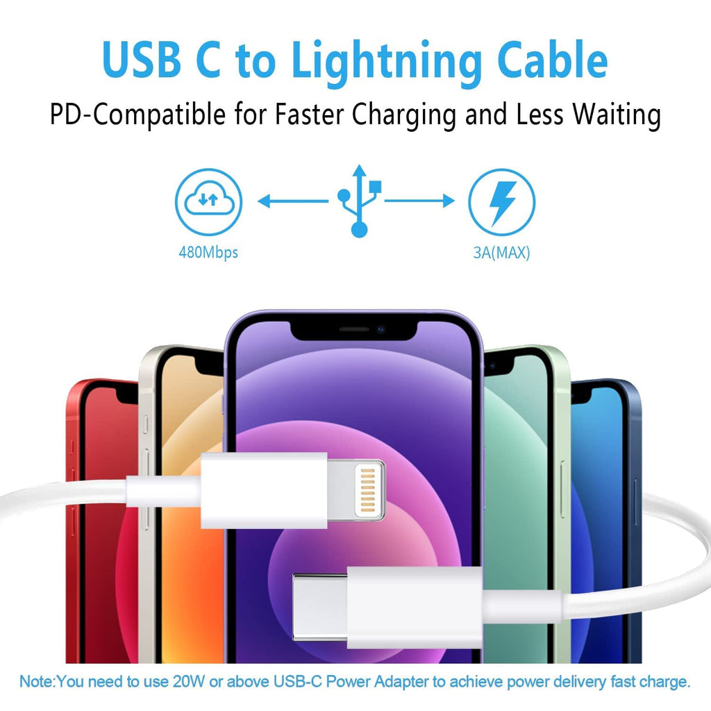 2m USB-C to Lightning Cable