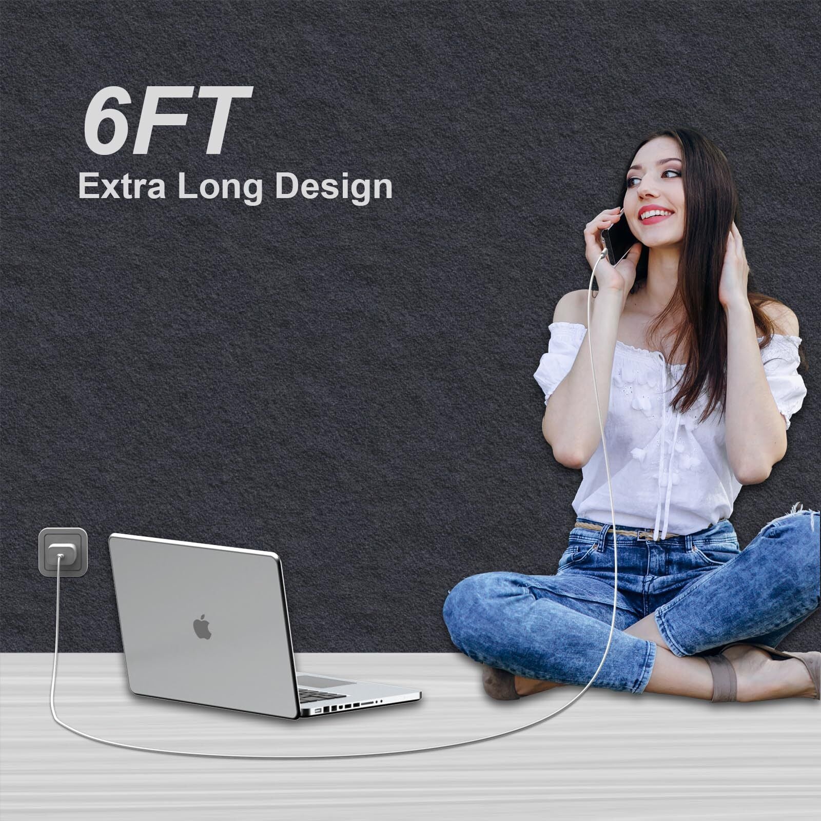 2m USB-C to Lightning Cable