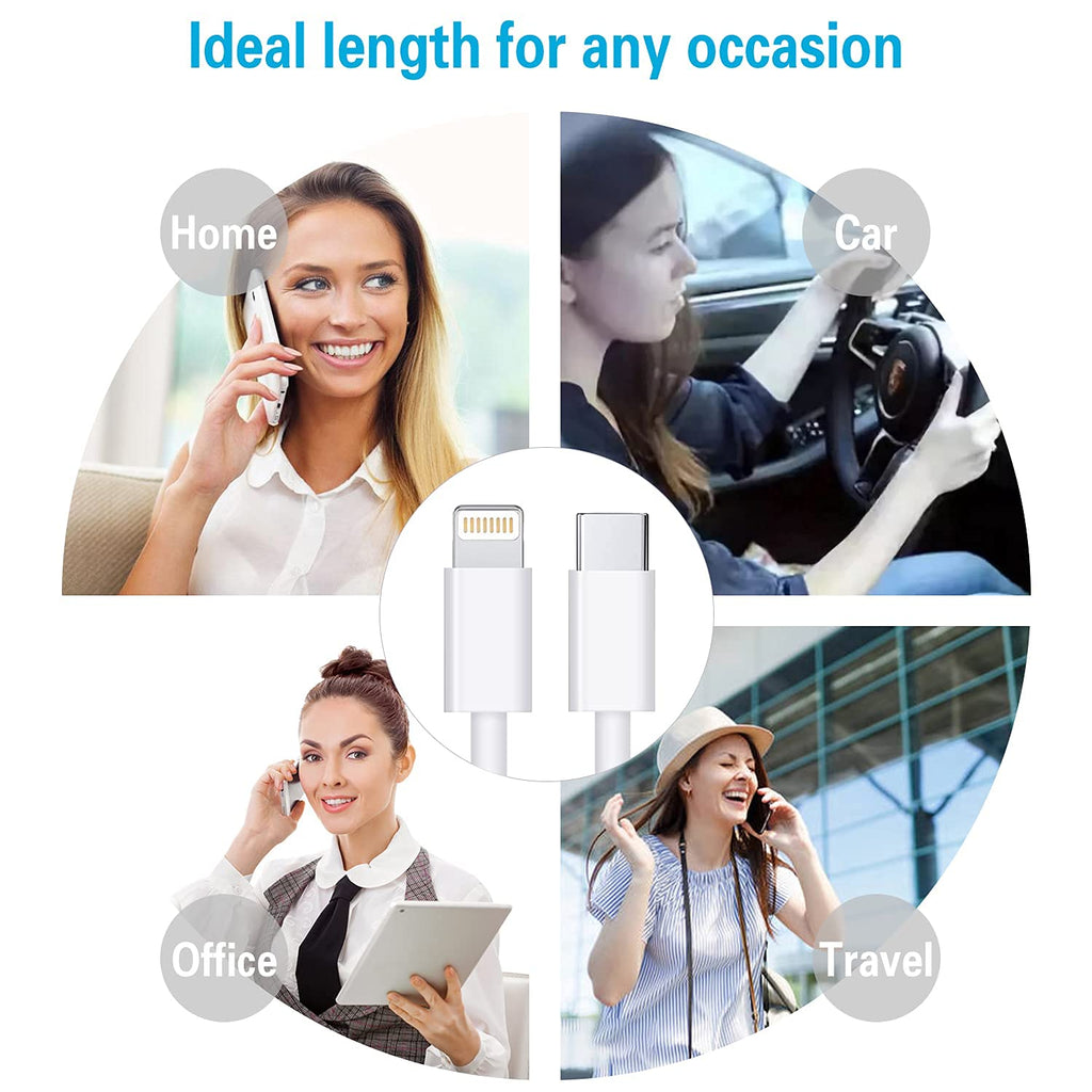 2m USB-C to Lightning Cable