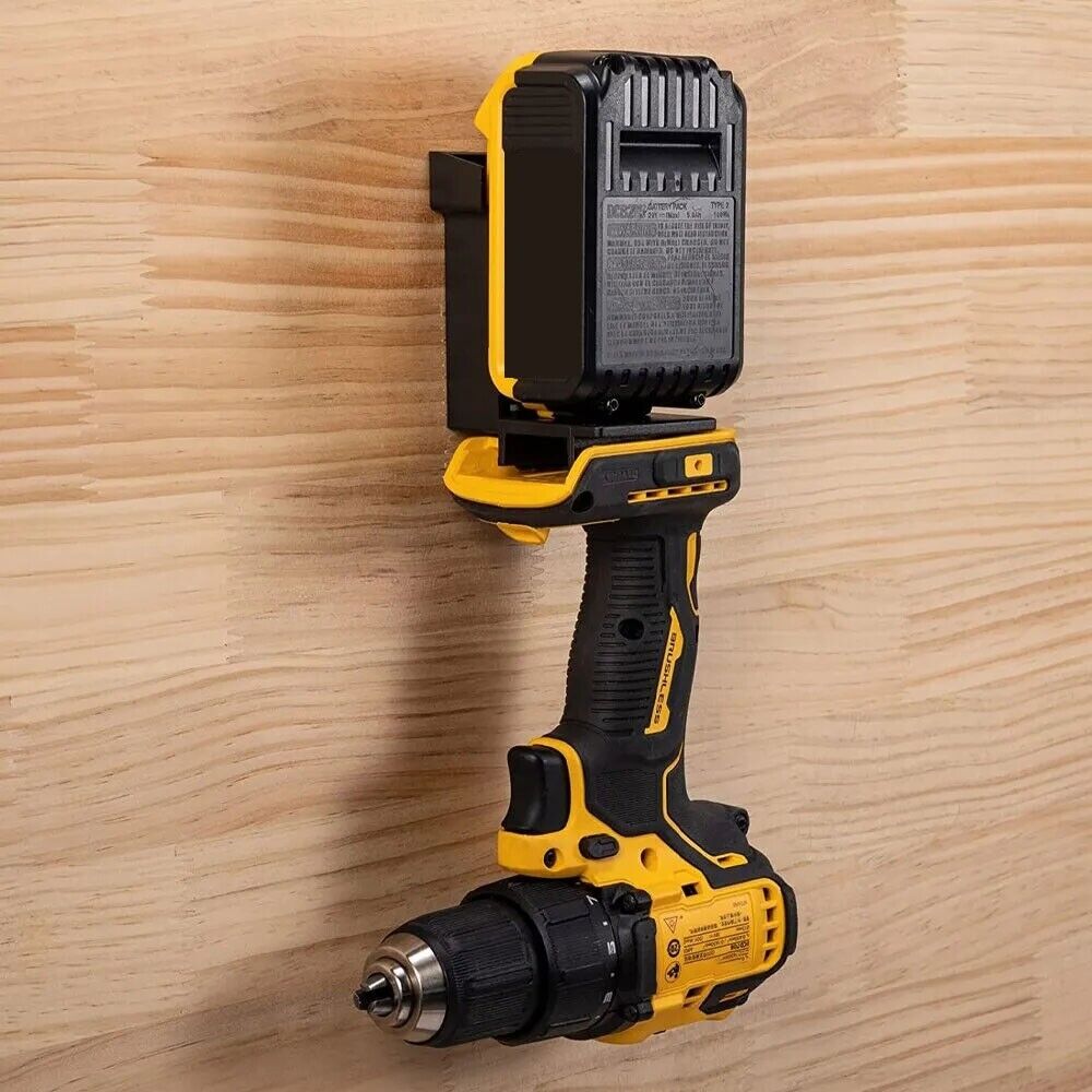 5 Pack 2-in-1 Tool & Battery Holder Compatible with DeWalt Milwaukee