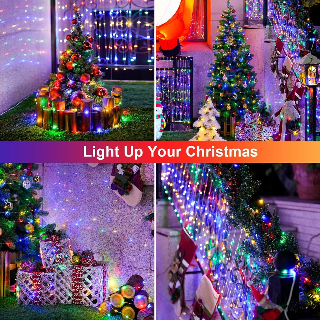 30m 300LEDs Solar String Lights Waterproof Outdoor Solar Garden Fairy String Lights