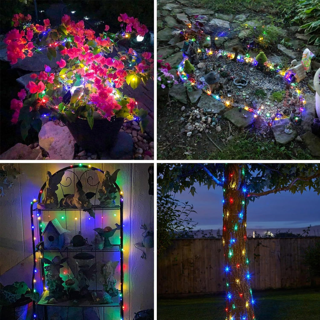 30m 300LEDs Solar String Lights Waterproof Outdoor Solar Garden Fairy String Lights
