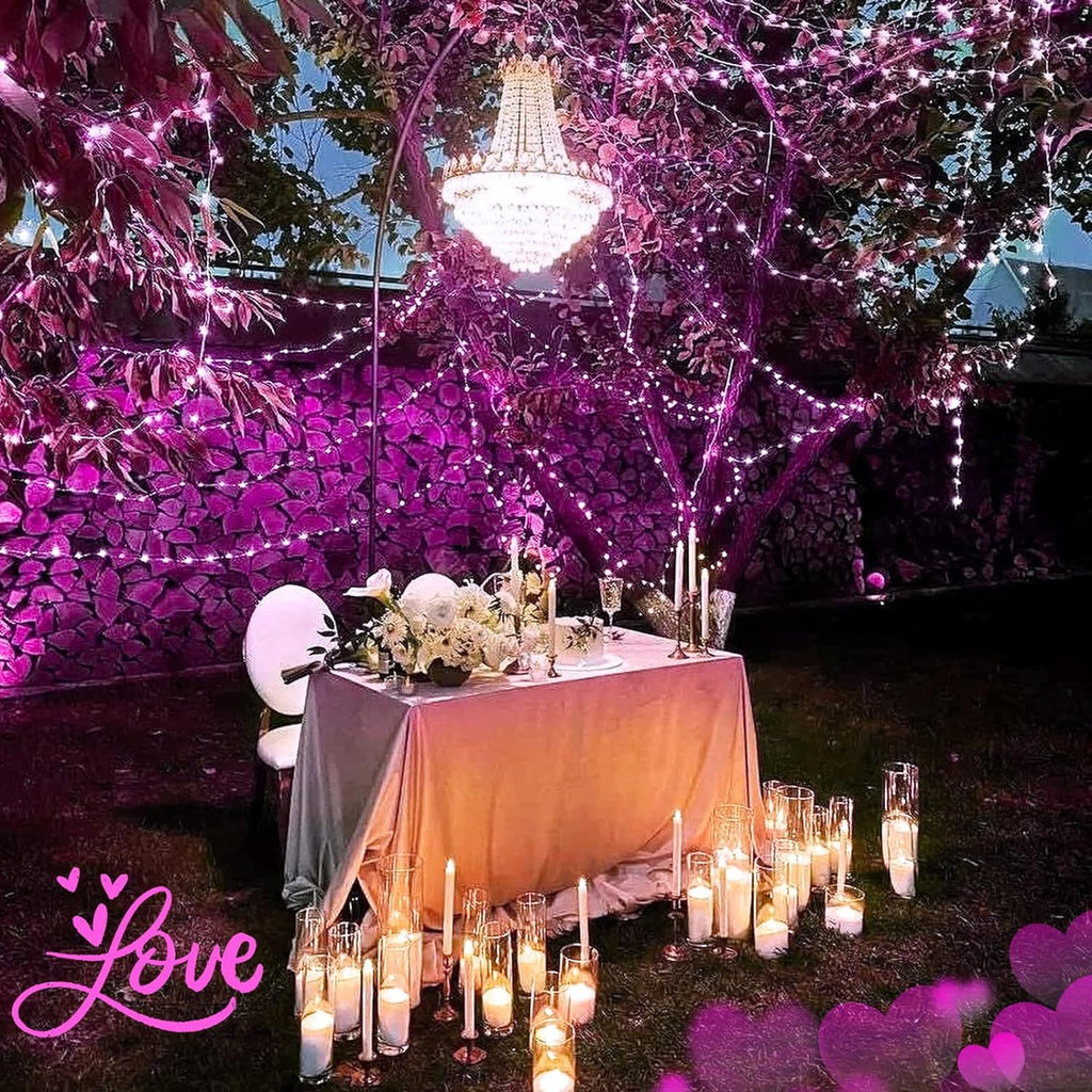 30m LED Festoon String Lights Christmas Decorations Wedding Party Outdoor Garden