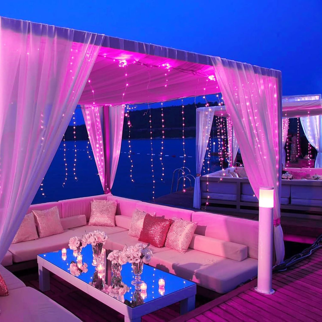 30m LED Festoon String Lights Christmas Decorations Wedding Party Outdoor Garden