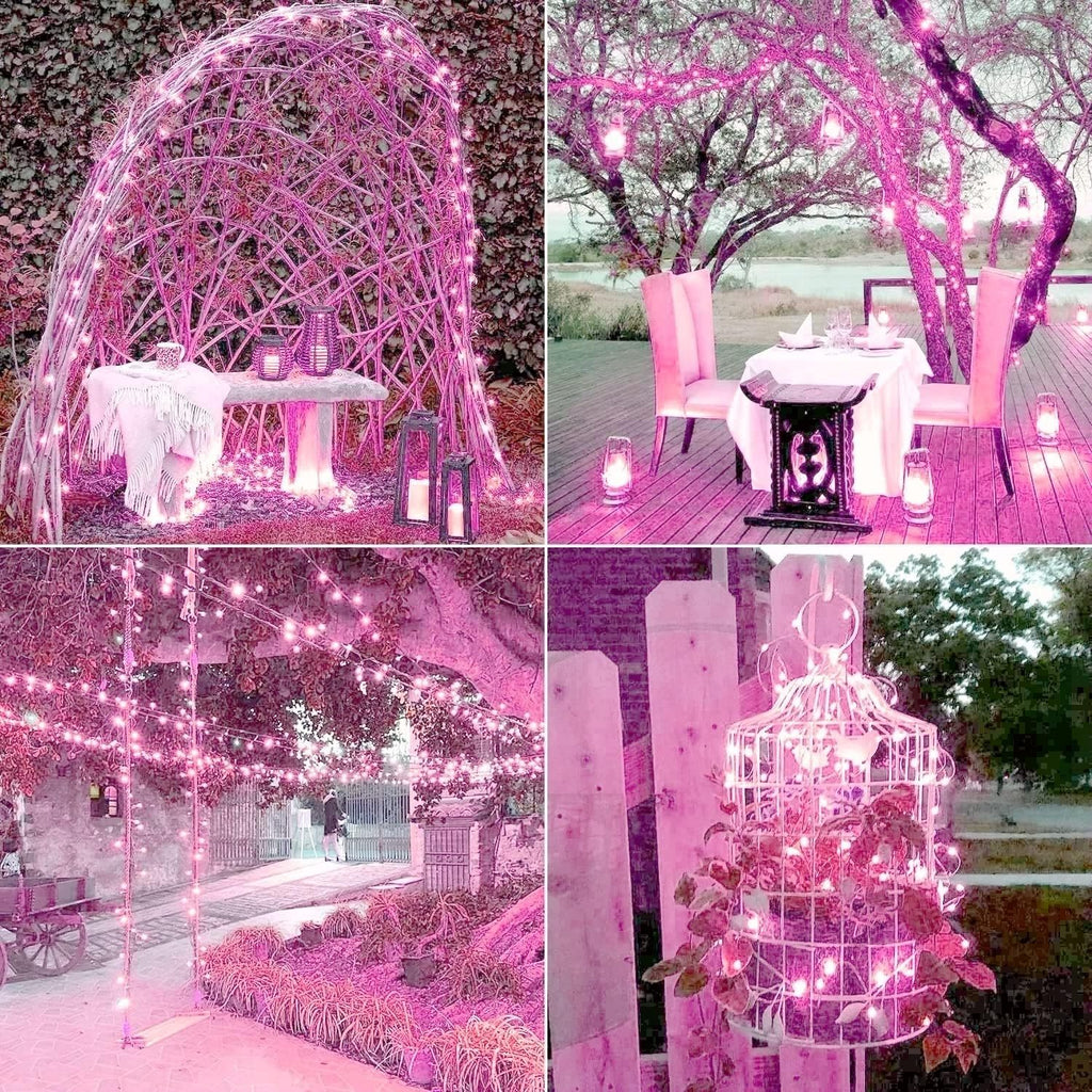30m LED Festoon String Lights Christmas Decorations Wedding Party Outdoor Garden