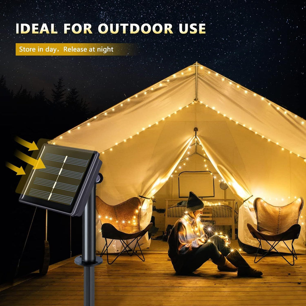 30m 300LEDs Solar String Lights Waterproof Outdoor Solar Garden Fairy String Lights