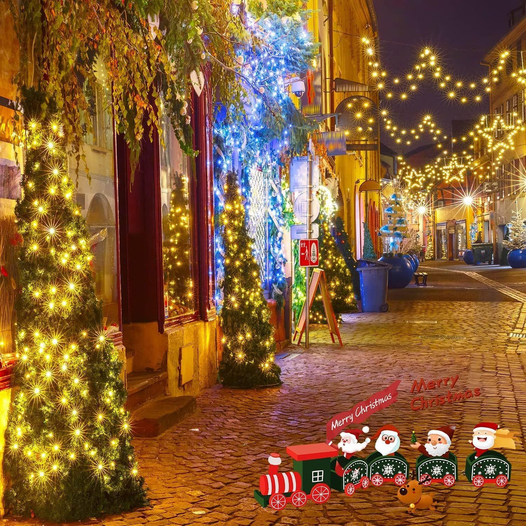 30m 300LEDs Solar String Lights Waterproof Outdoor Solar Garden Fairy String Lights