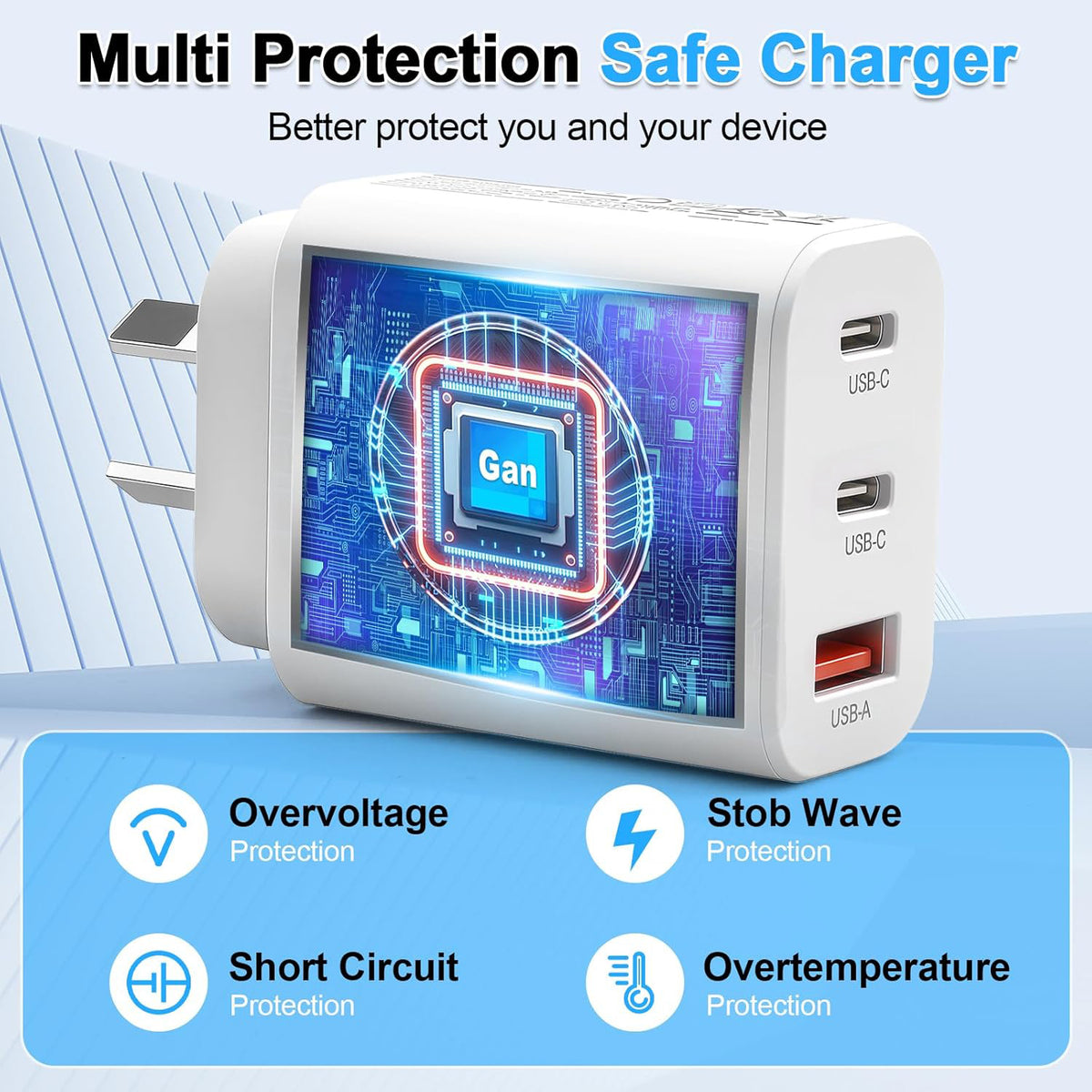 Fast Wall Charger compatible with Samsung