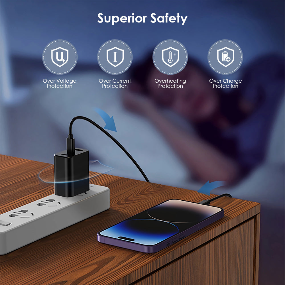 Fast Charger 30W Compatible with iPhone 17