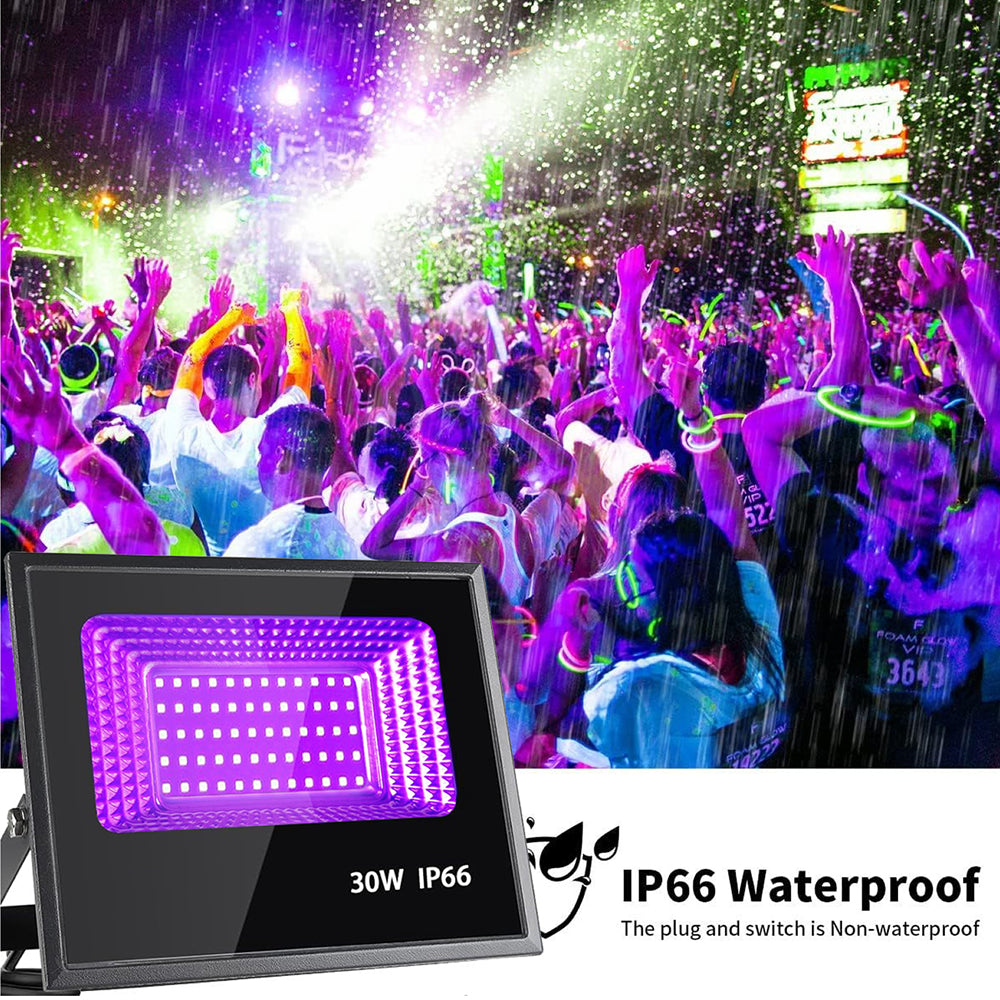 UV Black Light Floodlight 30W