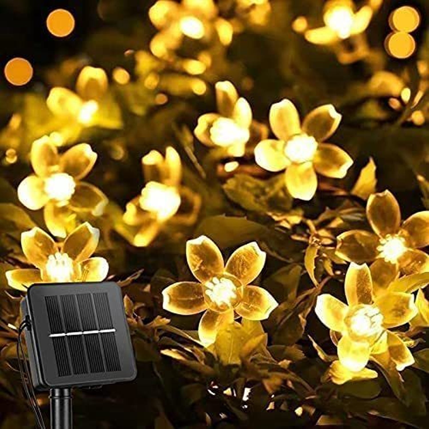 Cherry Blossom Solar Powered Outdoor LED Garden Light(50LED)