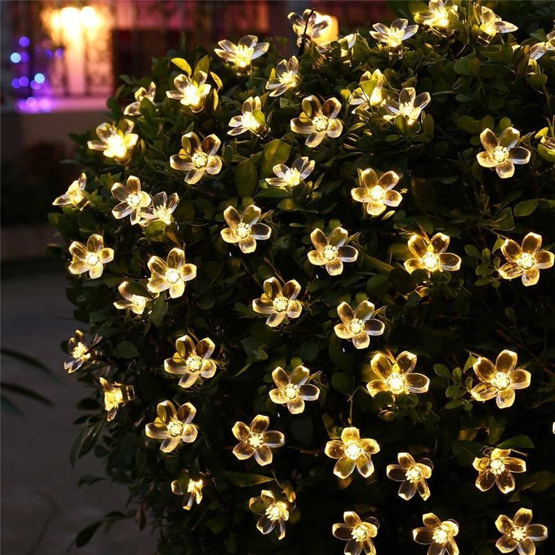 Cherry Blossom Solar Powered Outdoor LED Garden Light(50LED)