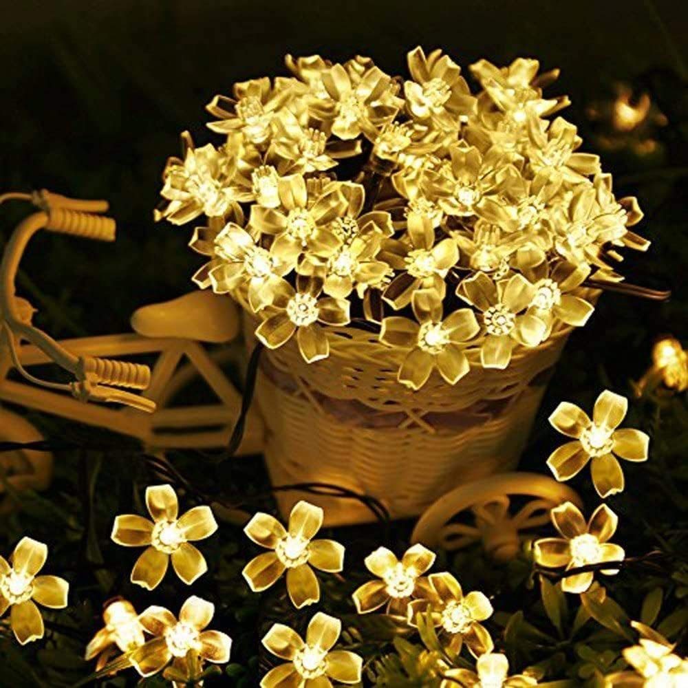 Cherry Blossom Solar Powered Outdoor LED Garden Light(50LED)