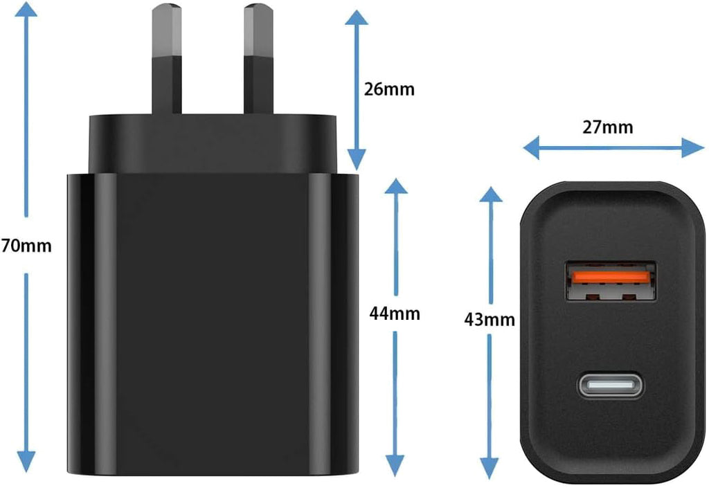 20W Fast Charger for Samsung