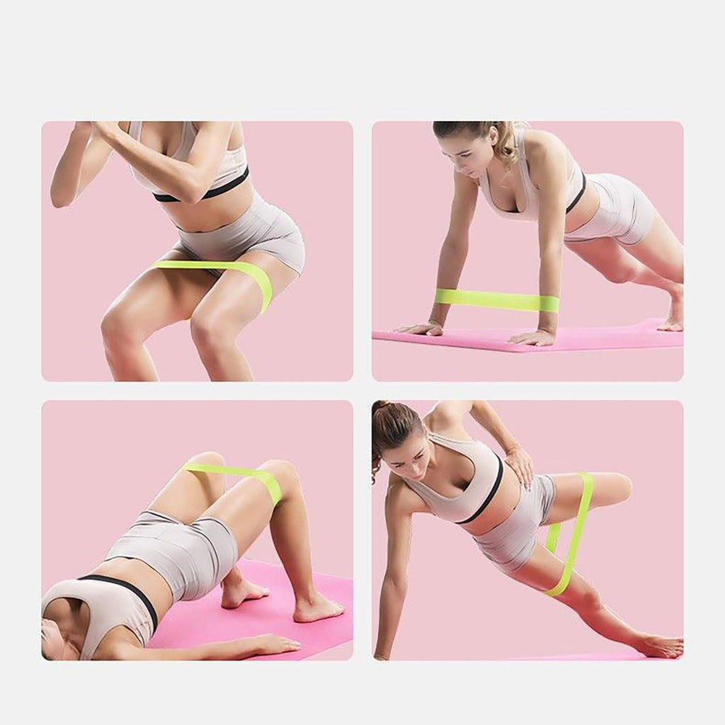 Set of 5 Resistance Bands for Exercise & Strength Training - Premium Elastic Bands for Fitness, Yoga, Pilates, and Home Workouts