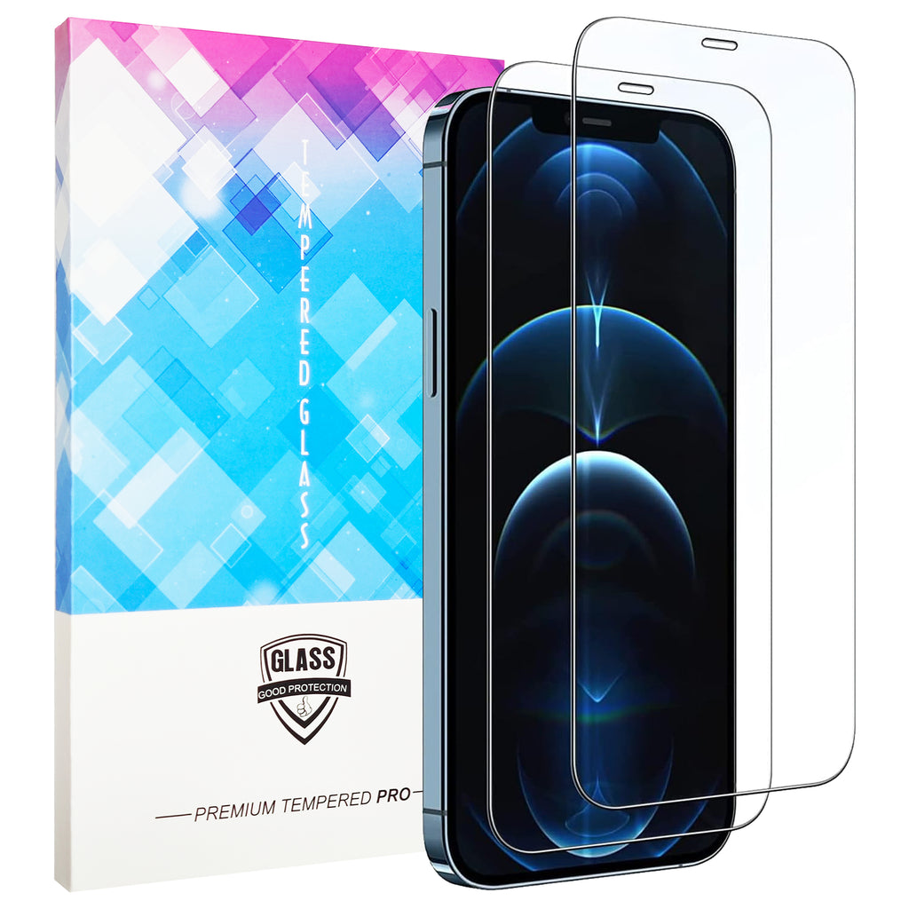 2X iPhone 12 Pro Max Glass Screen Protector
