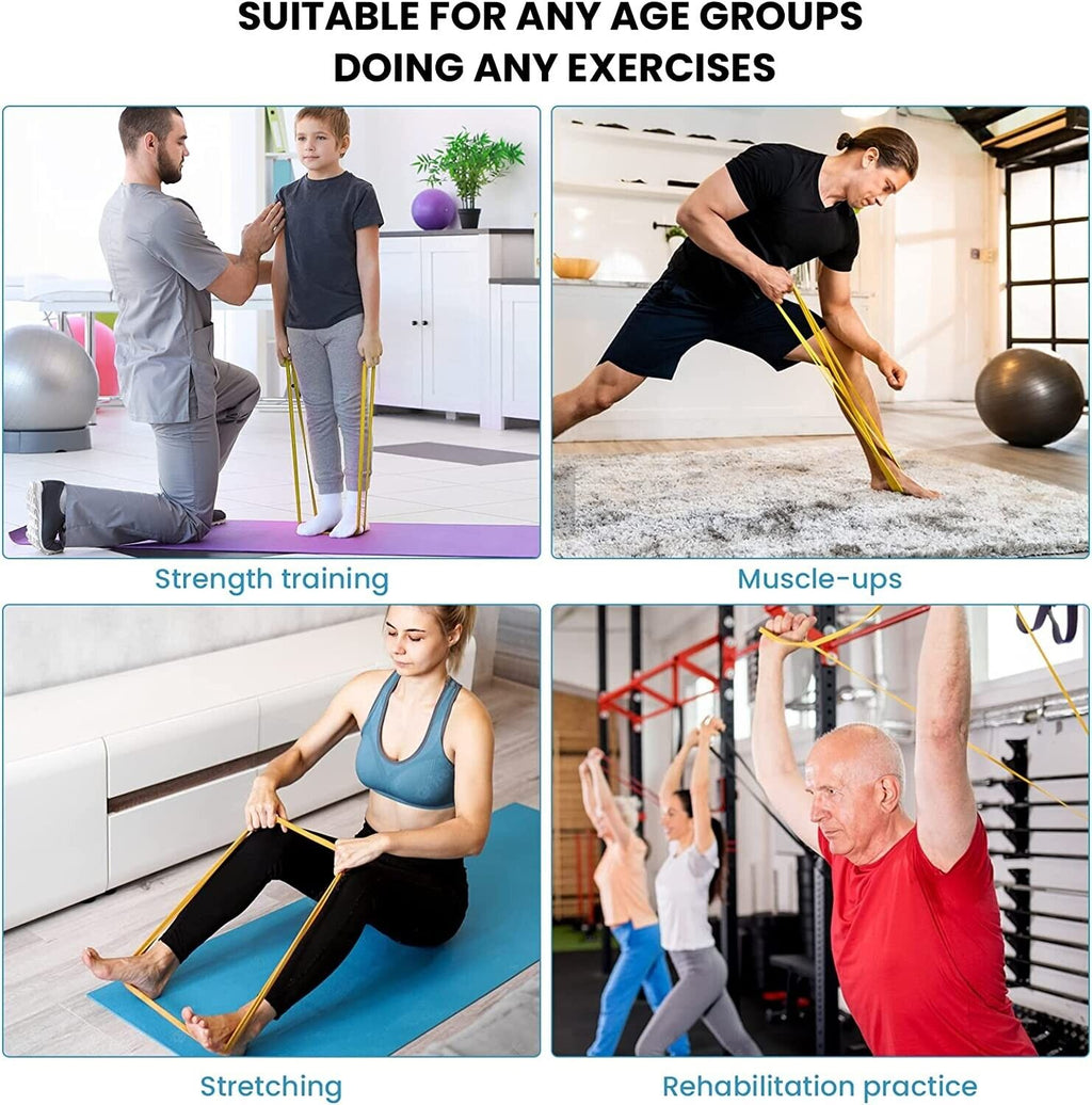 Heavy Duty Resistance Bands Set