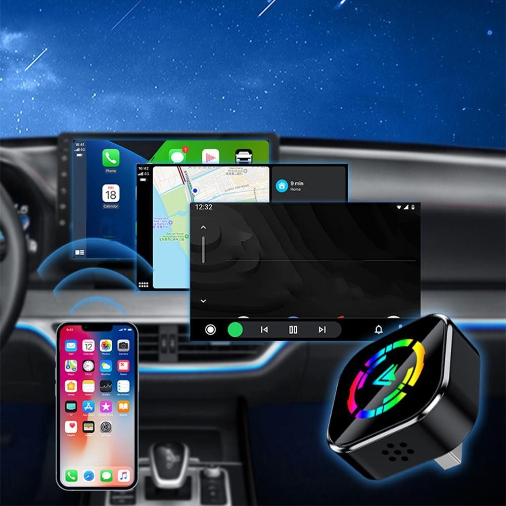 Wireless Apple Carplay Adapter Android Auto Adapter