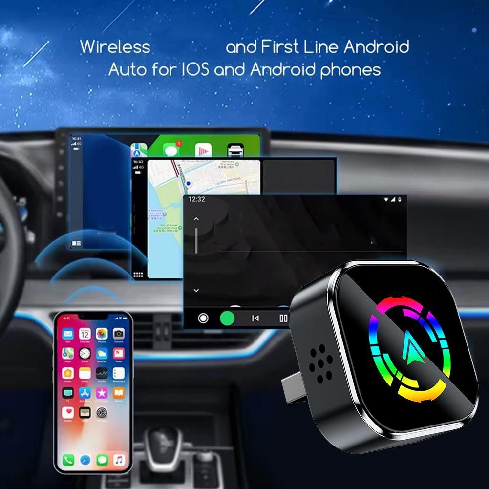 Wireless Apple Carplay Adapter Android Auto Adapter