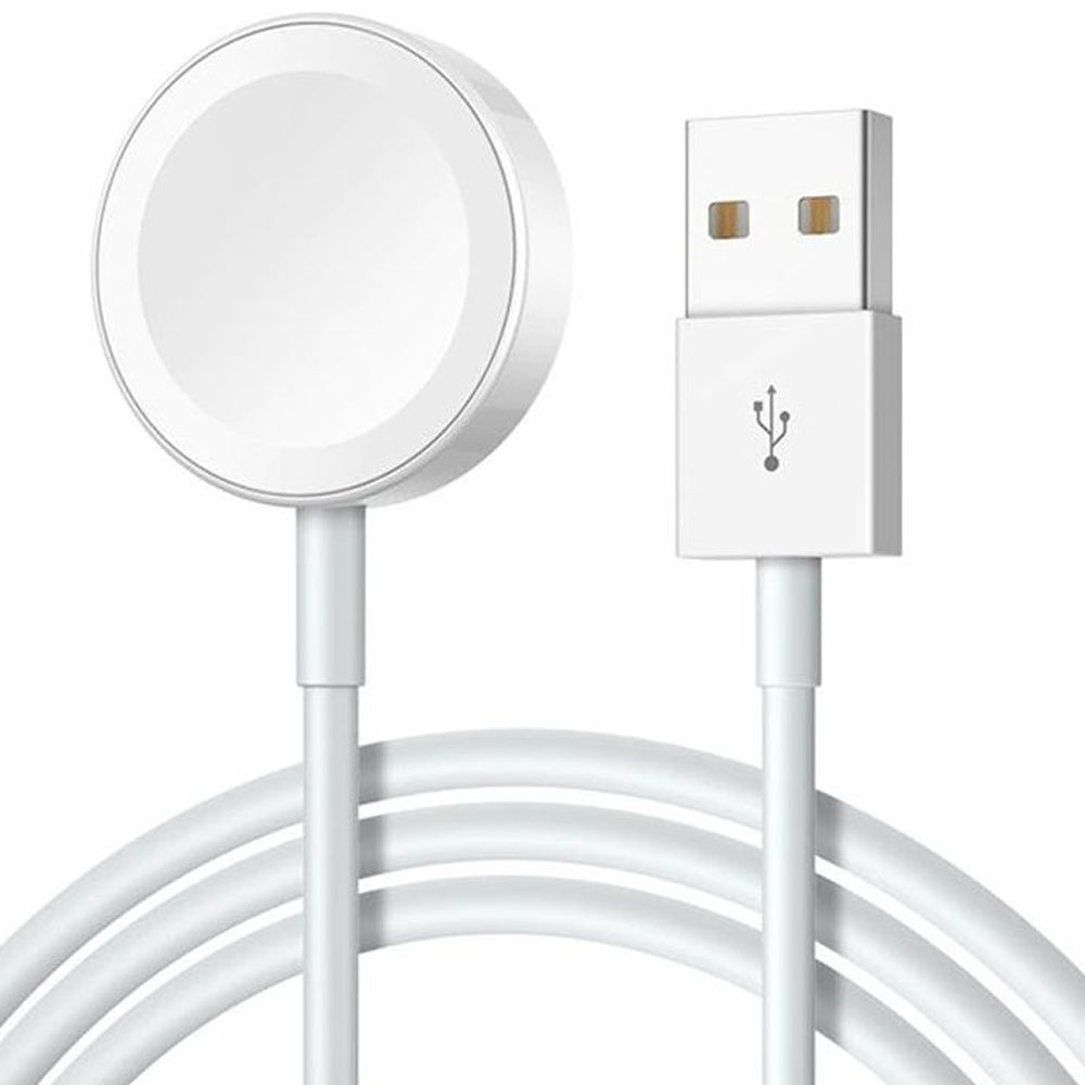 USB A Wireless Charger for Apple Watch (White)