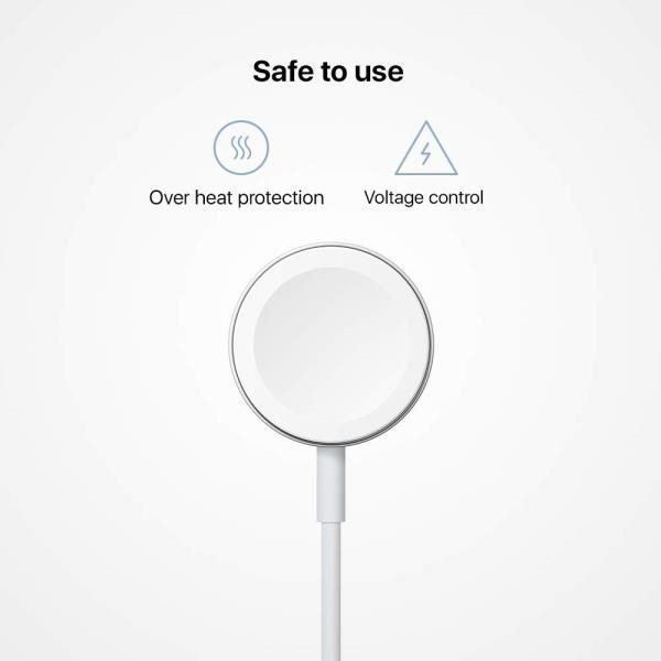 USB A Wireless Charger for Apple Watch (White)