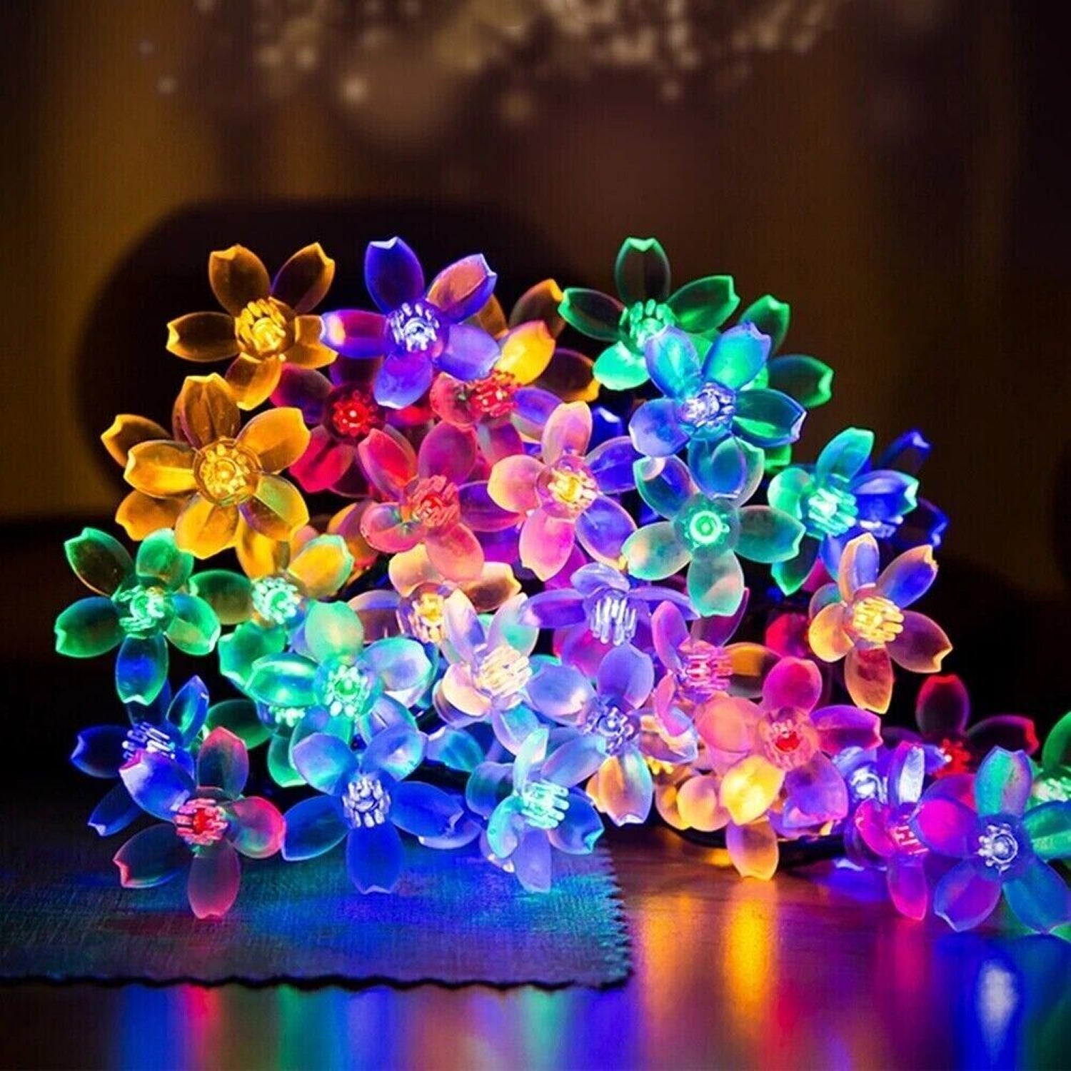 50 LED Cherry Blossom String Fairy Light Christmas Light