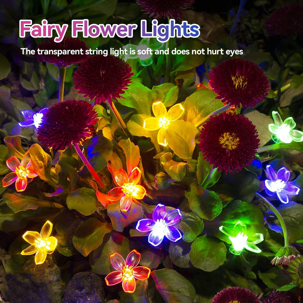 50 LED Cherry Blossom String Fairy Light Christmas Light