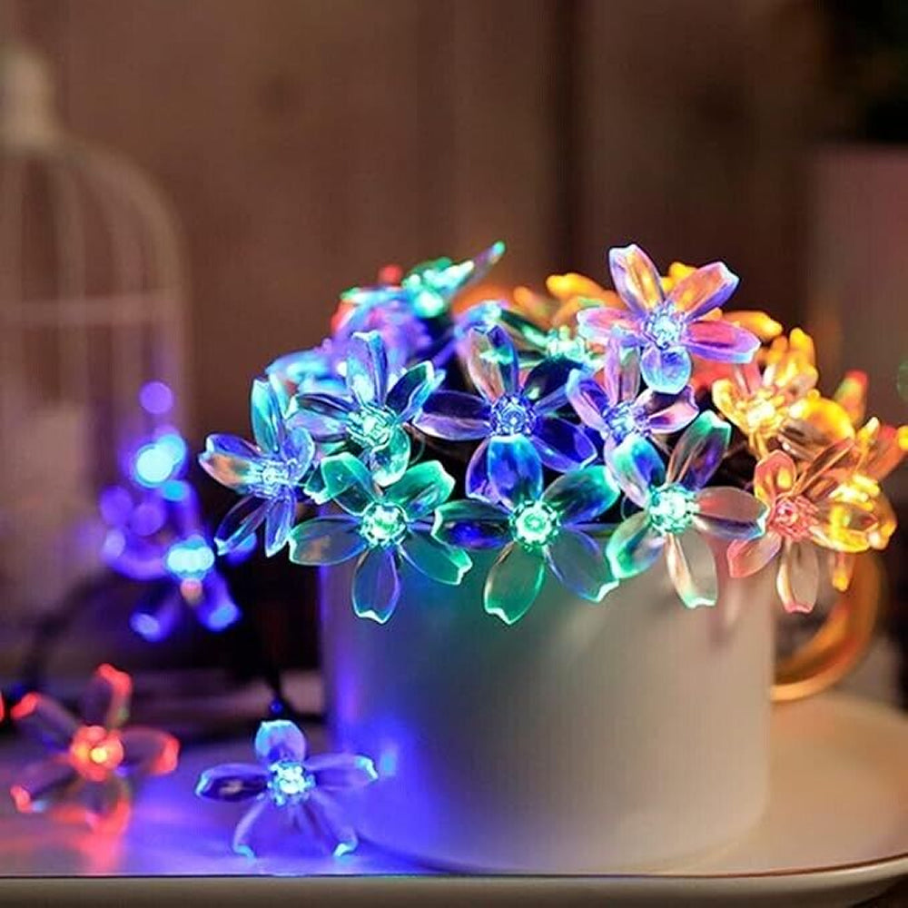 50 LED Cherry Blossom String Fairy Light Christmas Light