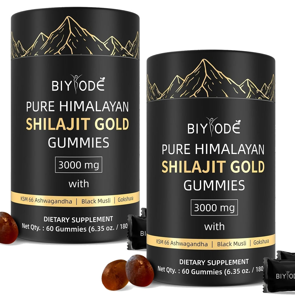 Shilajit + Himalayan 120 Gummies