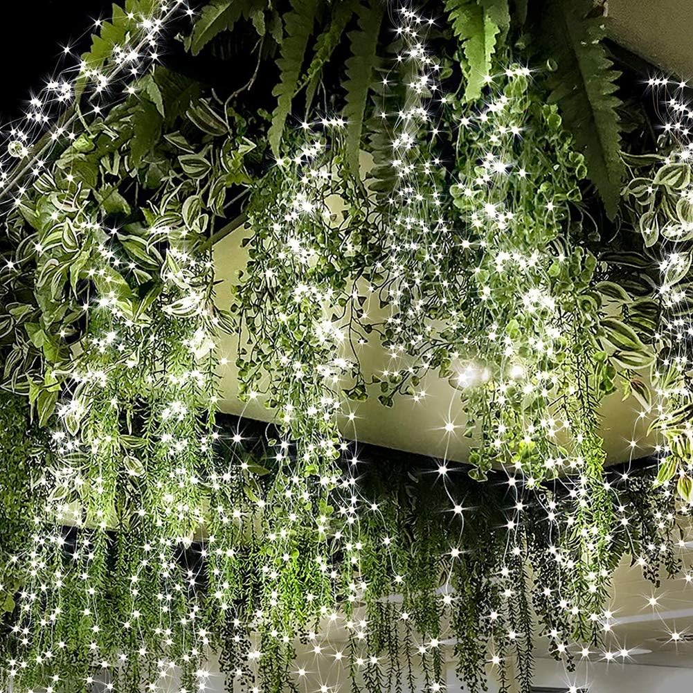 200 LED Waterfall String Fairy Light Christmas Light - Cool White
