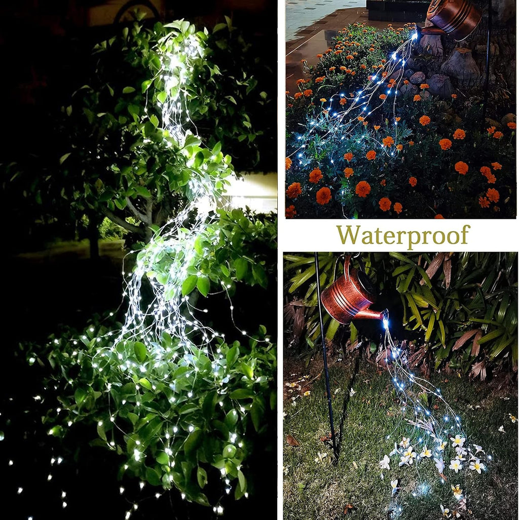 200 LED Waterfall String Fairy Light Christmas Light - Cool White