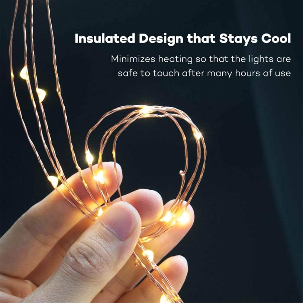 200 LED Waterfall String Fairy Light Christmas Light - Warm White