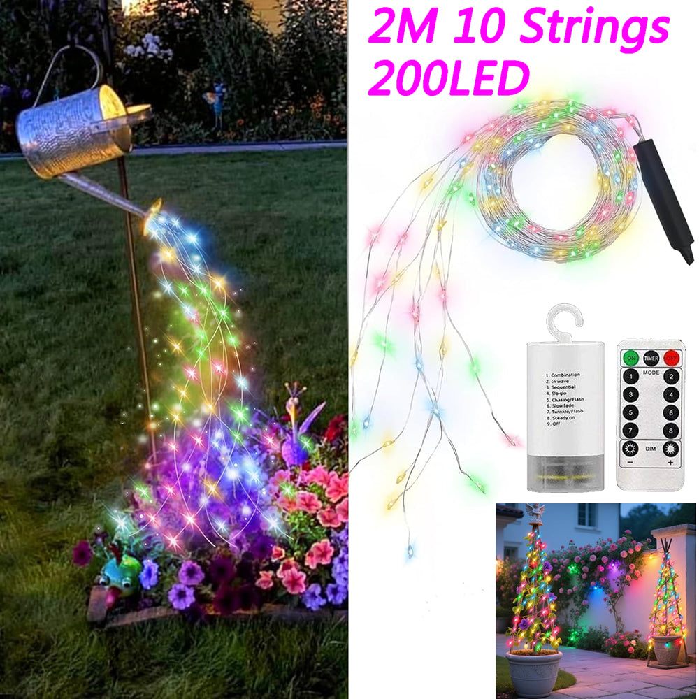 200 LED Waterfall String Fairy Light Christmas Light - Multi Colour
