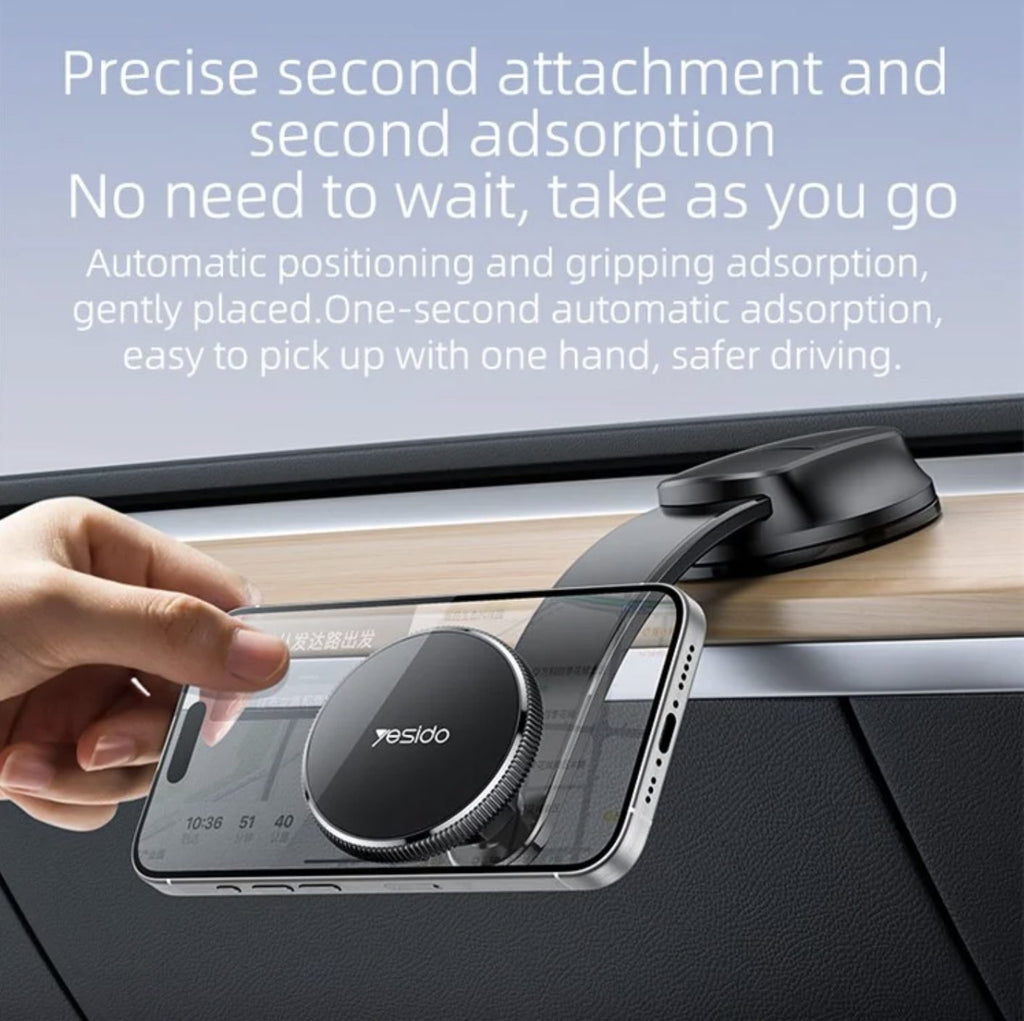 MagSafe Car Phone Holder Dashboard Windscreen Magnetic Phone Mount