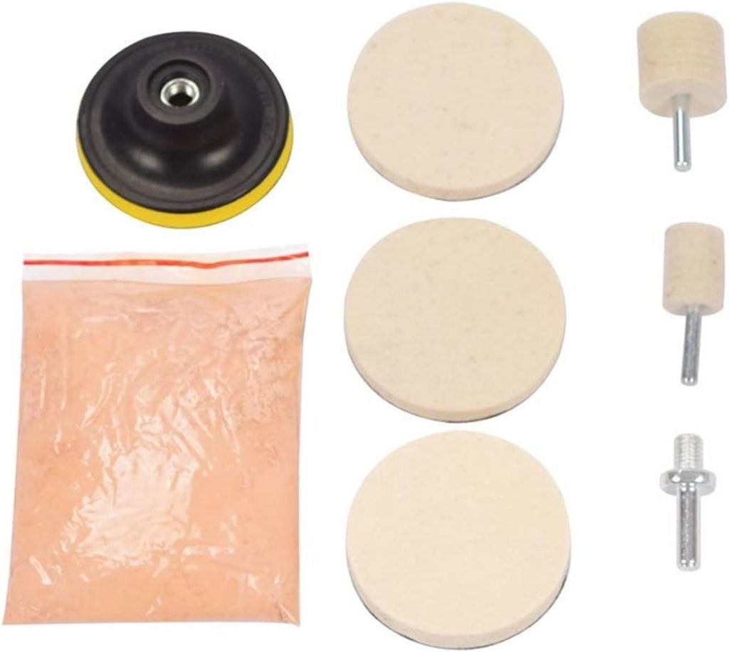 Cerium Oxide Glass Polish Kit Windscreen Polishing
