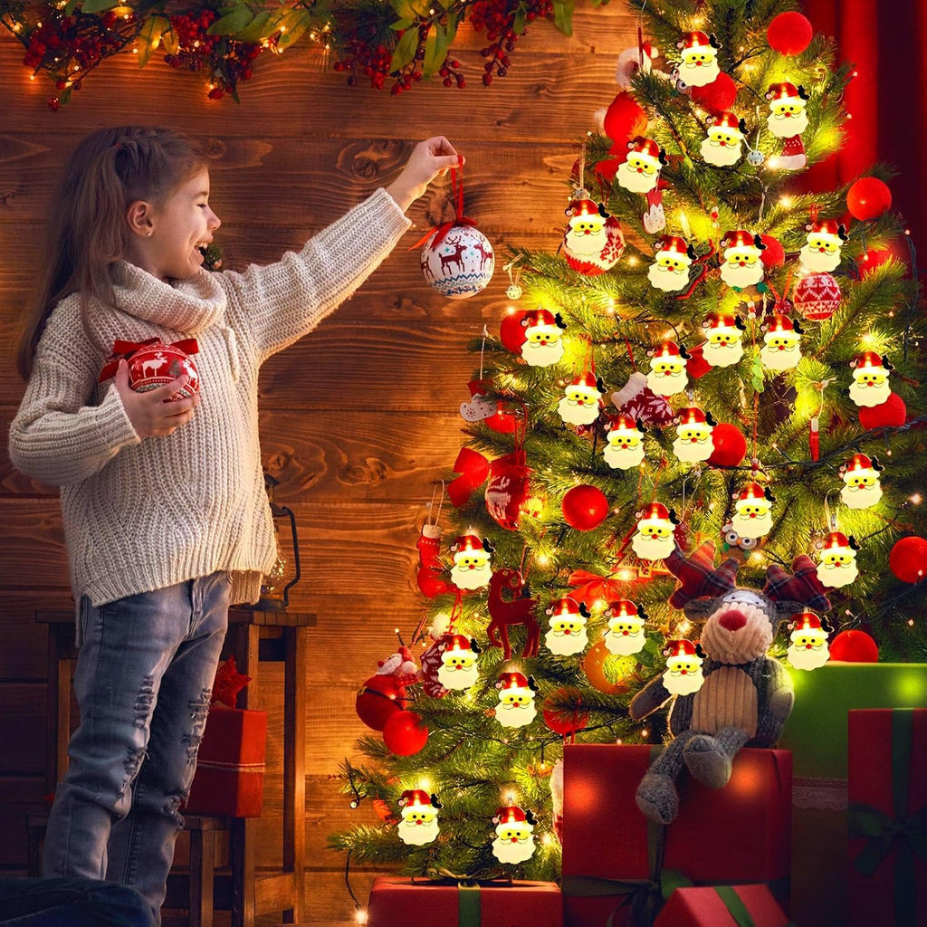 4.5M 30LEDs Christmas Fairy String Lights Christmas Tree Santa Lights Indoor Outdoor Xmas Decorations
