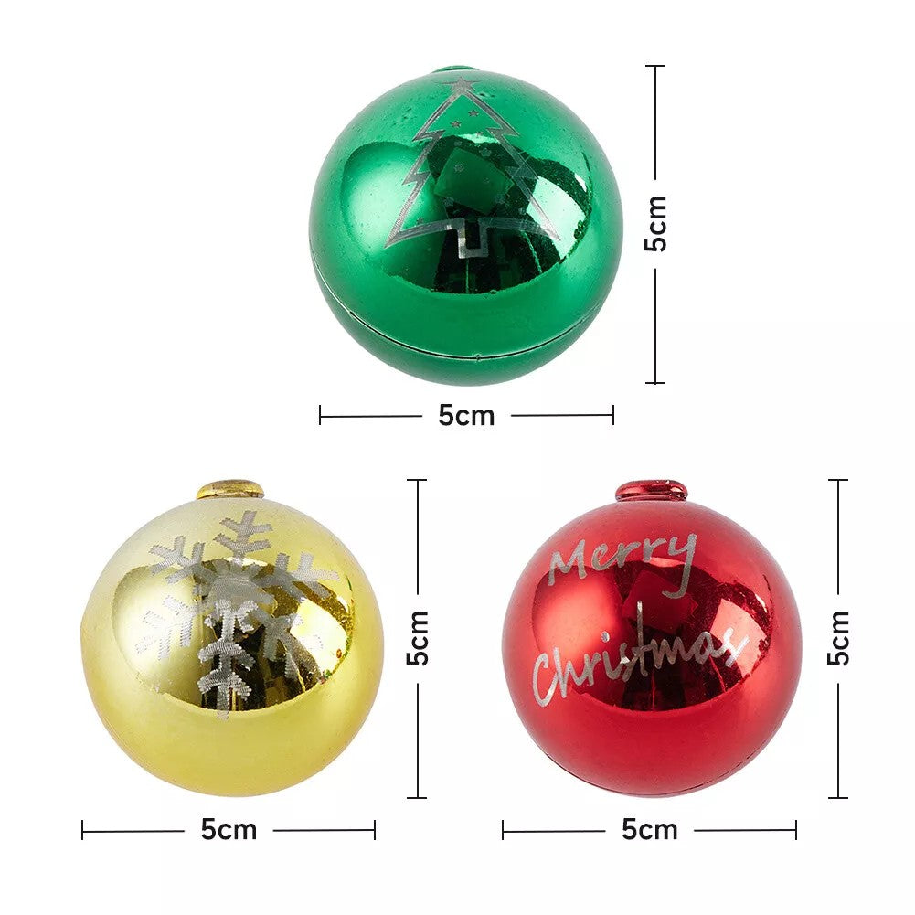 6M 40LEDs Christmas Fairy String Lights Christmas Tree Ball Lights Indoor Outdoor Xmas Decorations
