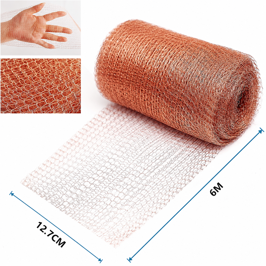 Copper Rodent Pest Control Mesh Roll