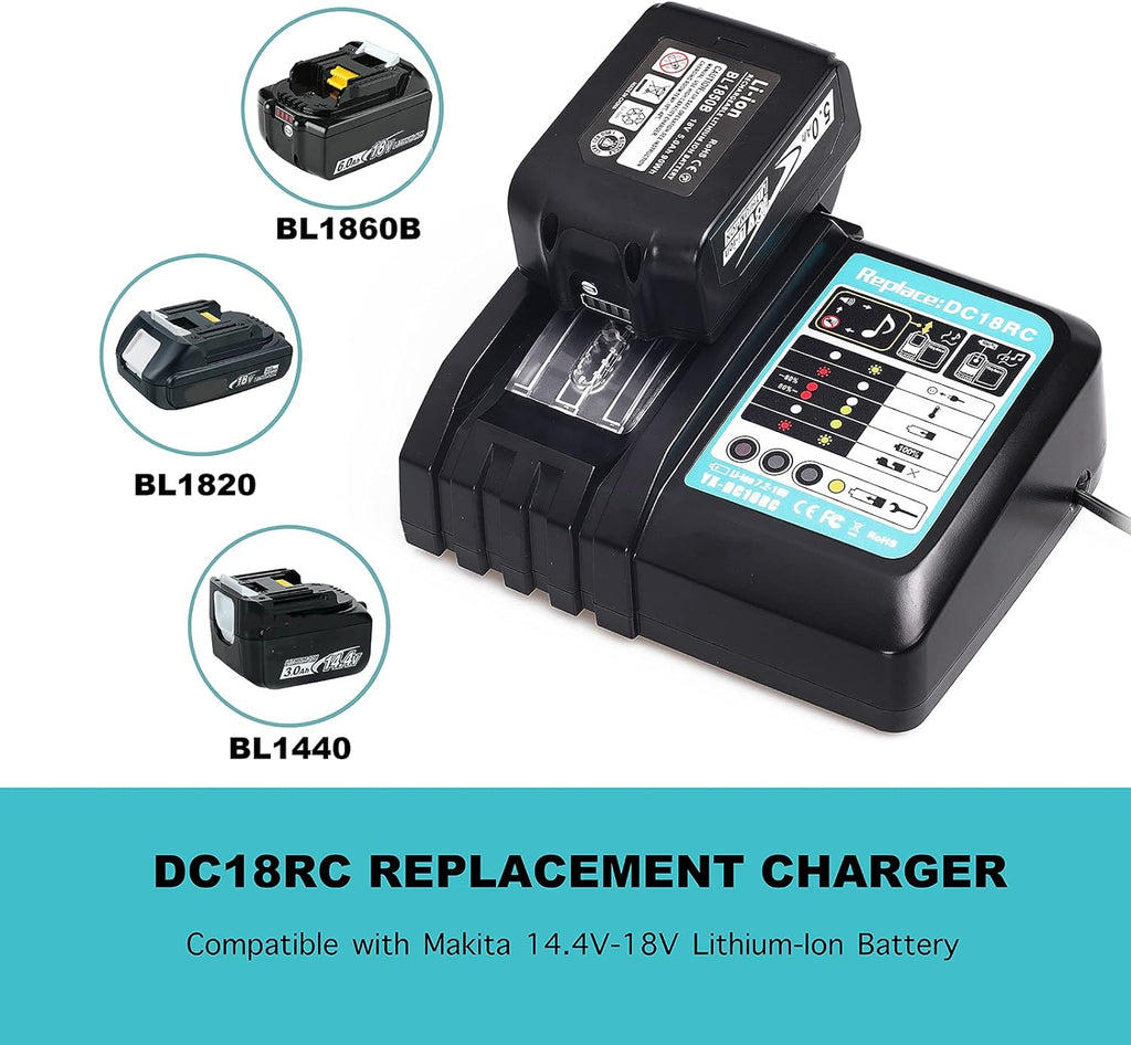 Replacement Makita Battery Charger 18V