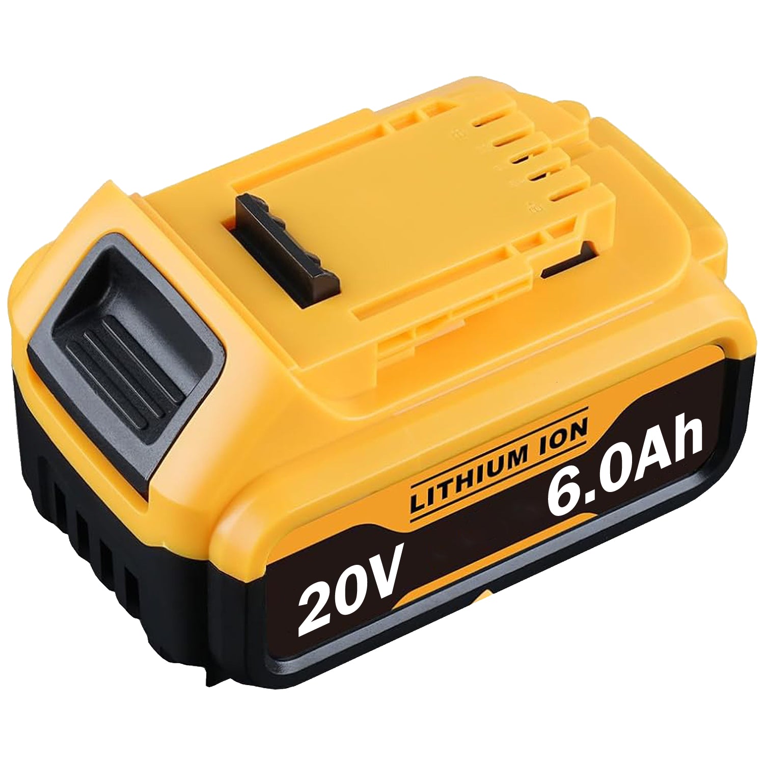 20V 6.0Ah Replacement Battery Compatible with DeWalt DCB Series Li-ion for 20V Tools