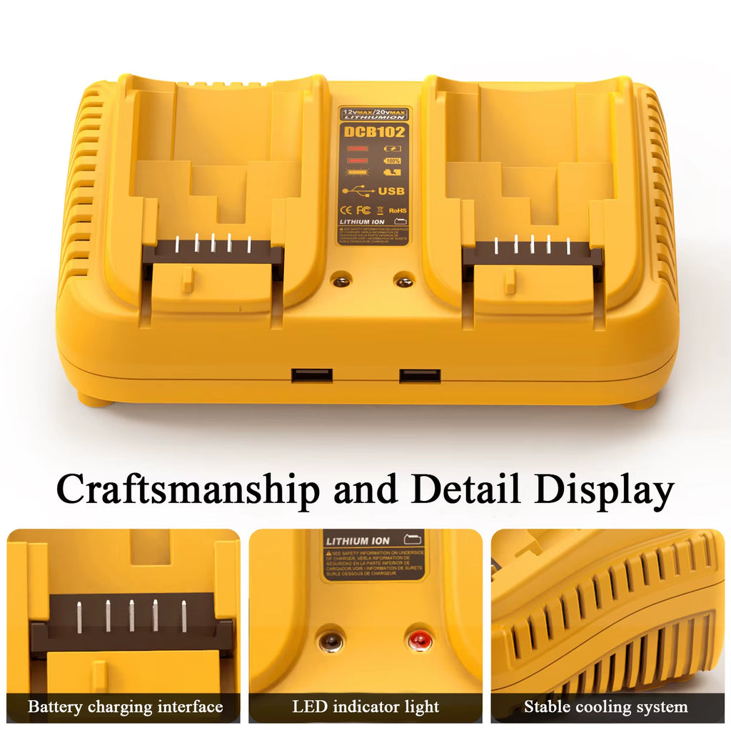 Replacement Dewalt Battery Charger DCB102