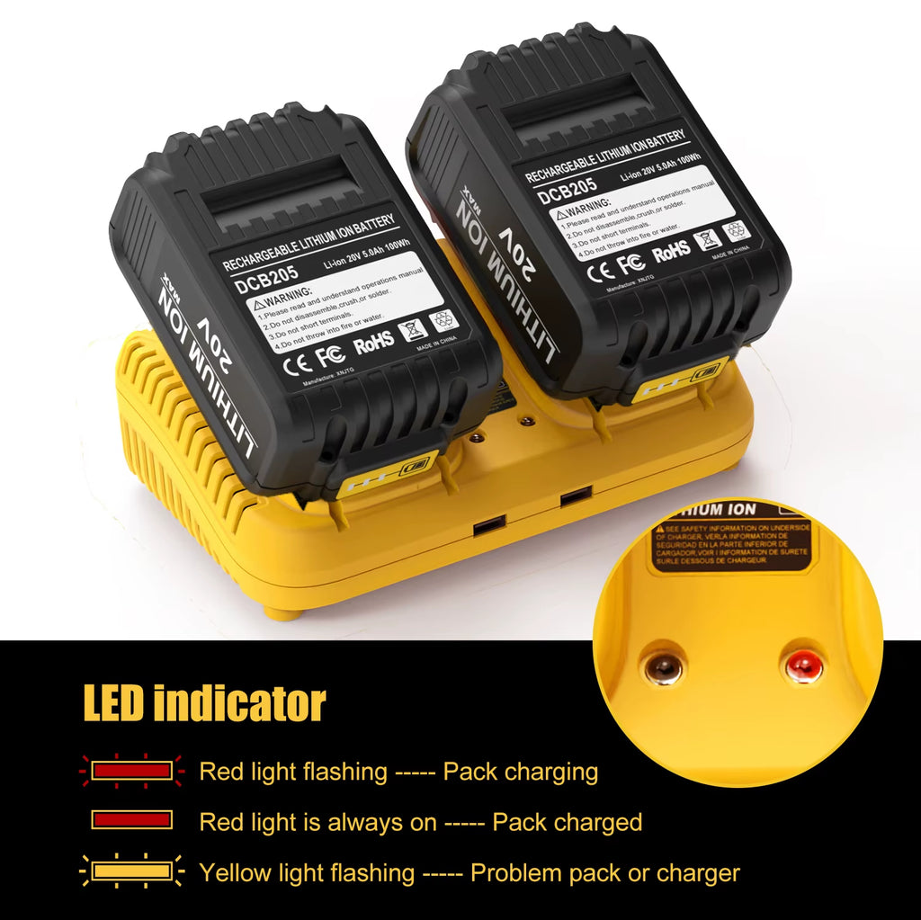 Replacement Dewalt Battery Charger DCB102